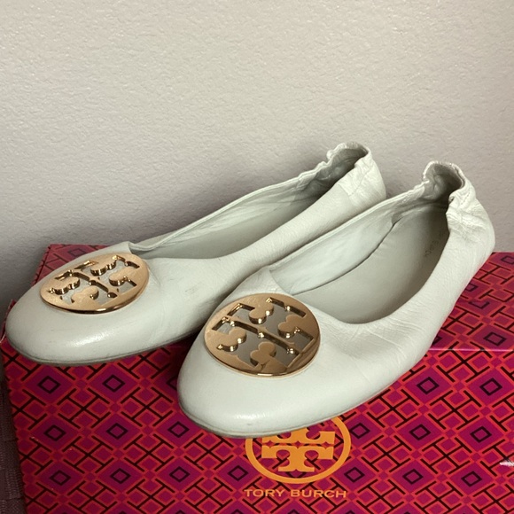 Tory Burch Claire Ballet Flats - Picture 1 of 12